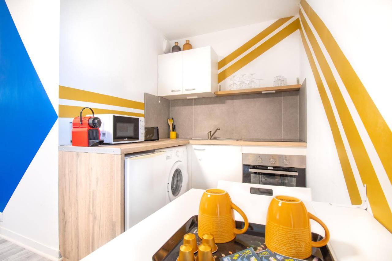 Charmant T2 Sur Ile De Nantes Avec Parking Et Balcon מראה חיצוני תמונה