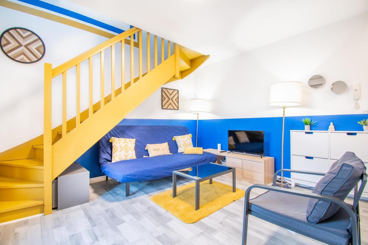 Charmant T2 Sur Ile De Nantes Avec Parking Et Balcon מראה חיצוני תמונה