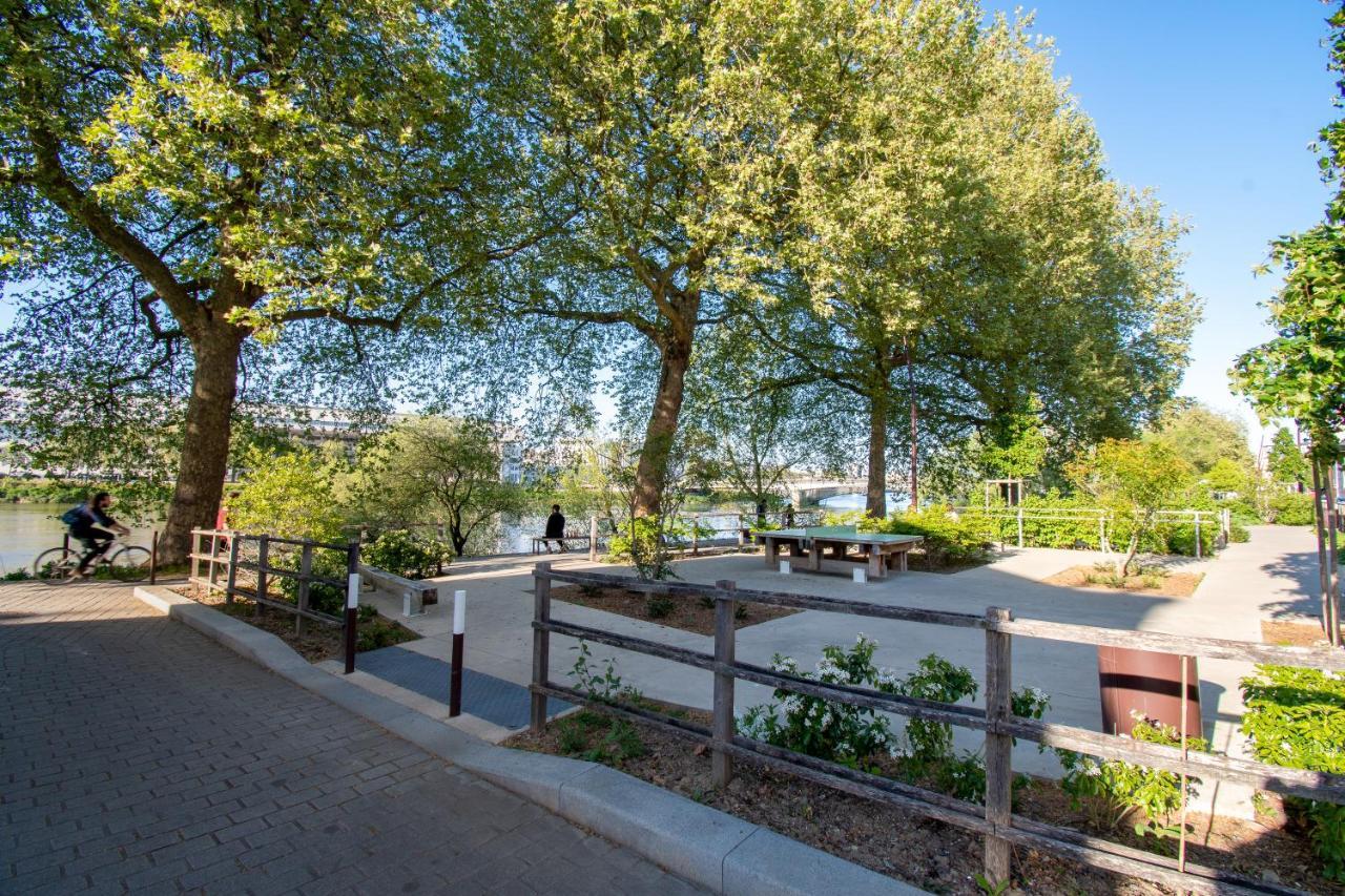 Charmant T2 Sur Ile De Nantes Avec Parking Et Balcon מראה חיצוני תמונה